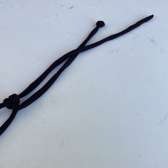 Rampage Halter Tubal Layered Black Floral Top! - Picture 11 of 12